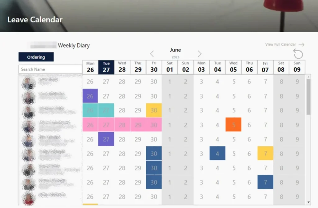 Leave Calendar using Power Automate to send and approve requests 